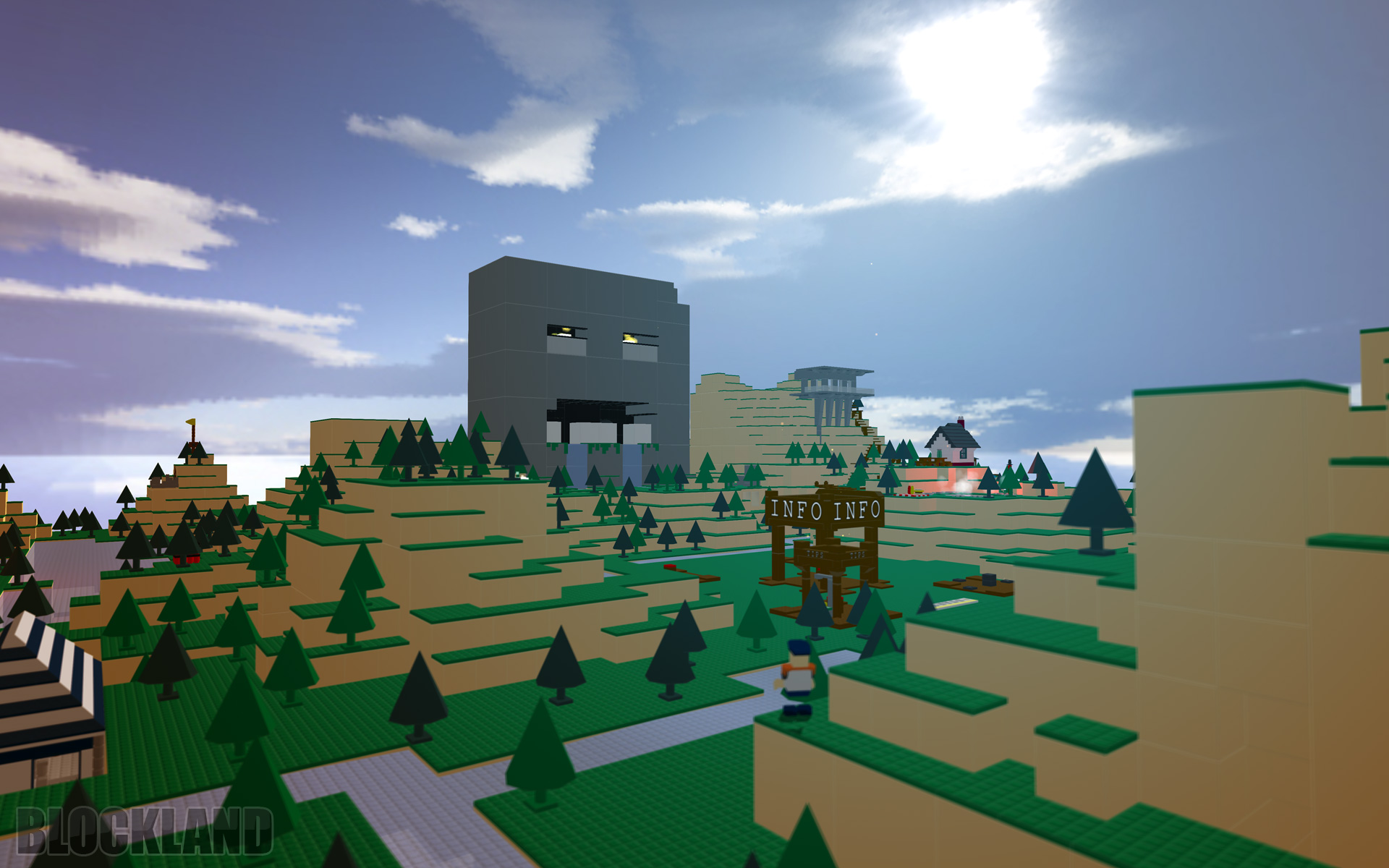 Blockland – The Toy Block Delight  Games like Minecraft